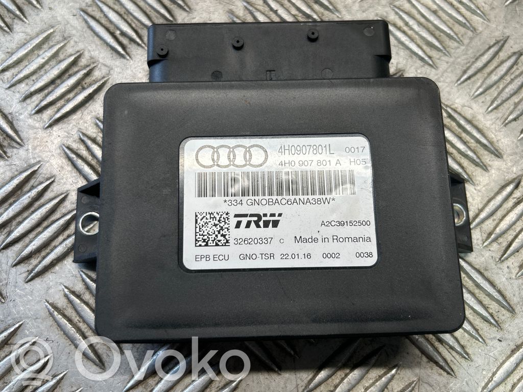 Audi A6 S6 C7 4G Module de frein de stationnement 