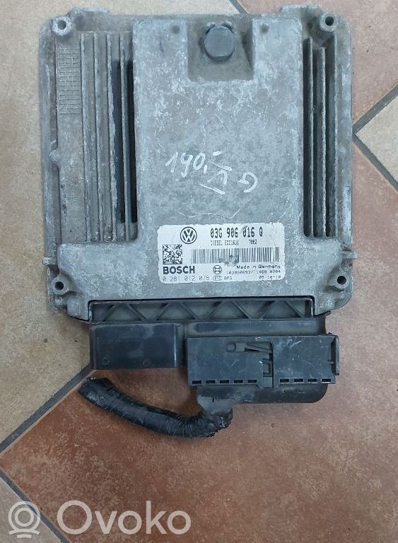 Engine control unit/module   03G906016Q,0281012076