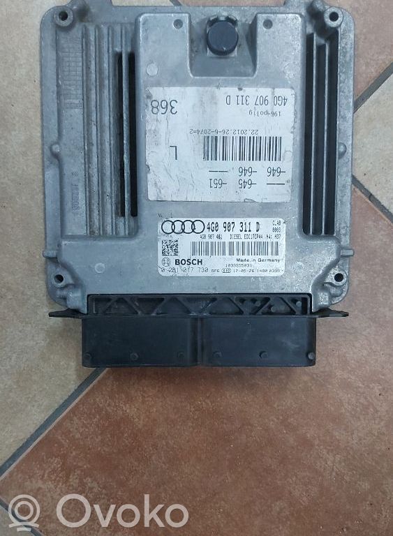 Audi A6 S6 C7 4G Engine control unit/module 