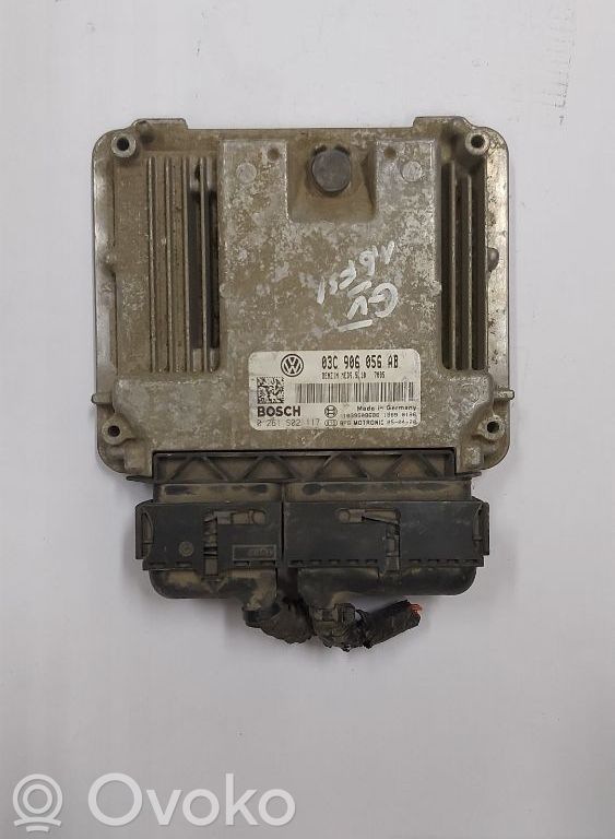 Engine control unit/module   03C906056AB,0261S02117