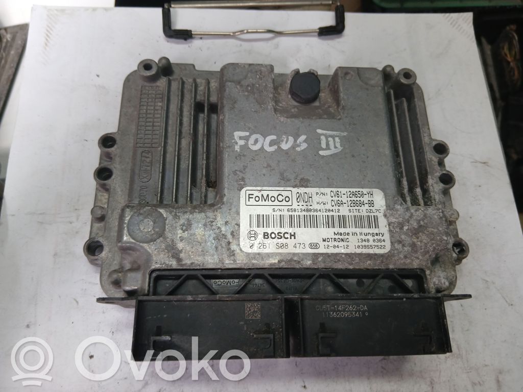 Engine control unit/module   CV6A12B684BB,CV6112A650YH,0261S08473