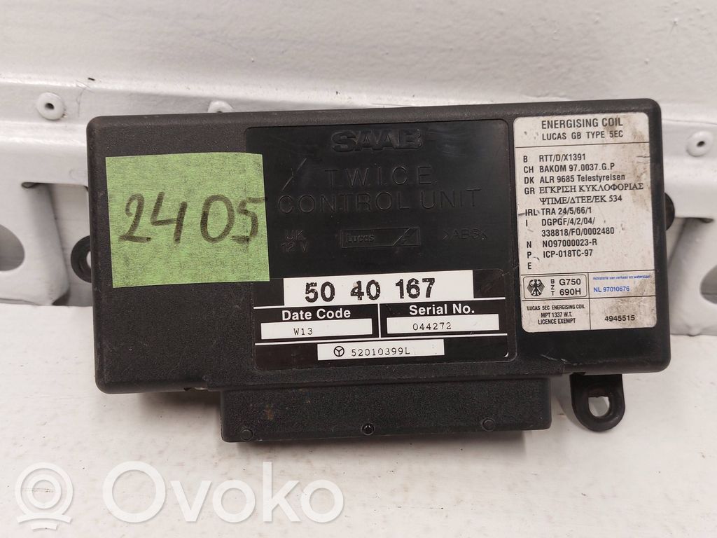Saab 9-5 Comfort/convenience module 