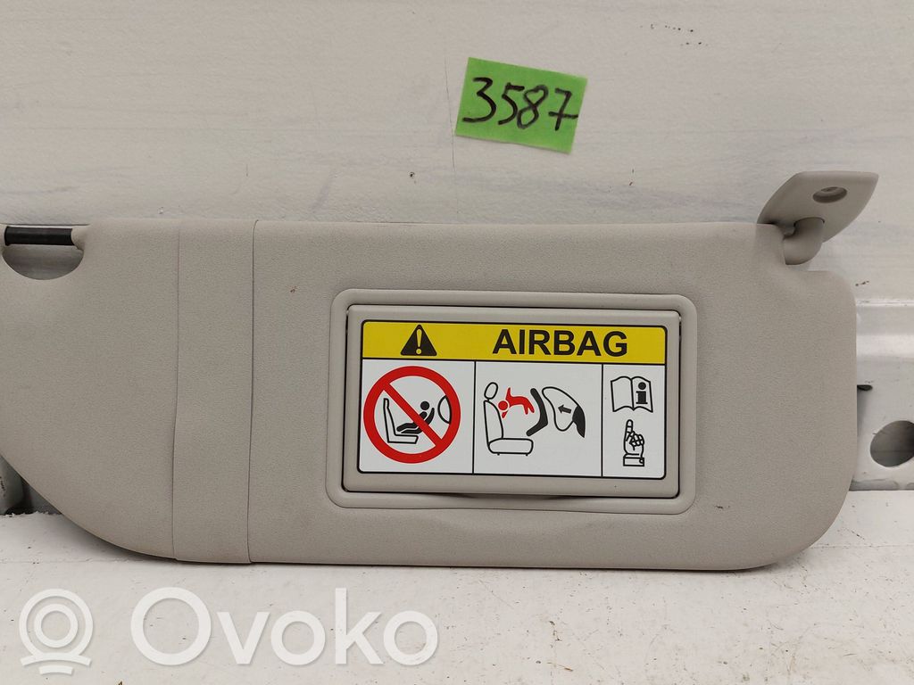 Citroen C3 Sun visor 