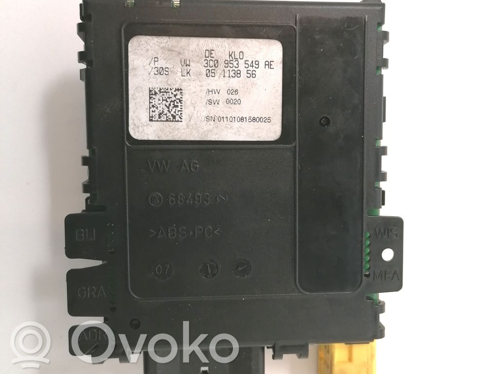 Steering angle sensor   3C0953549AE,05113856