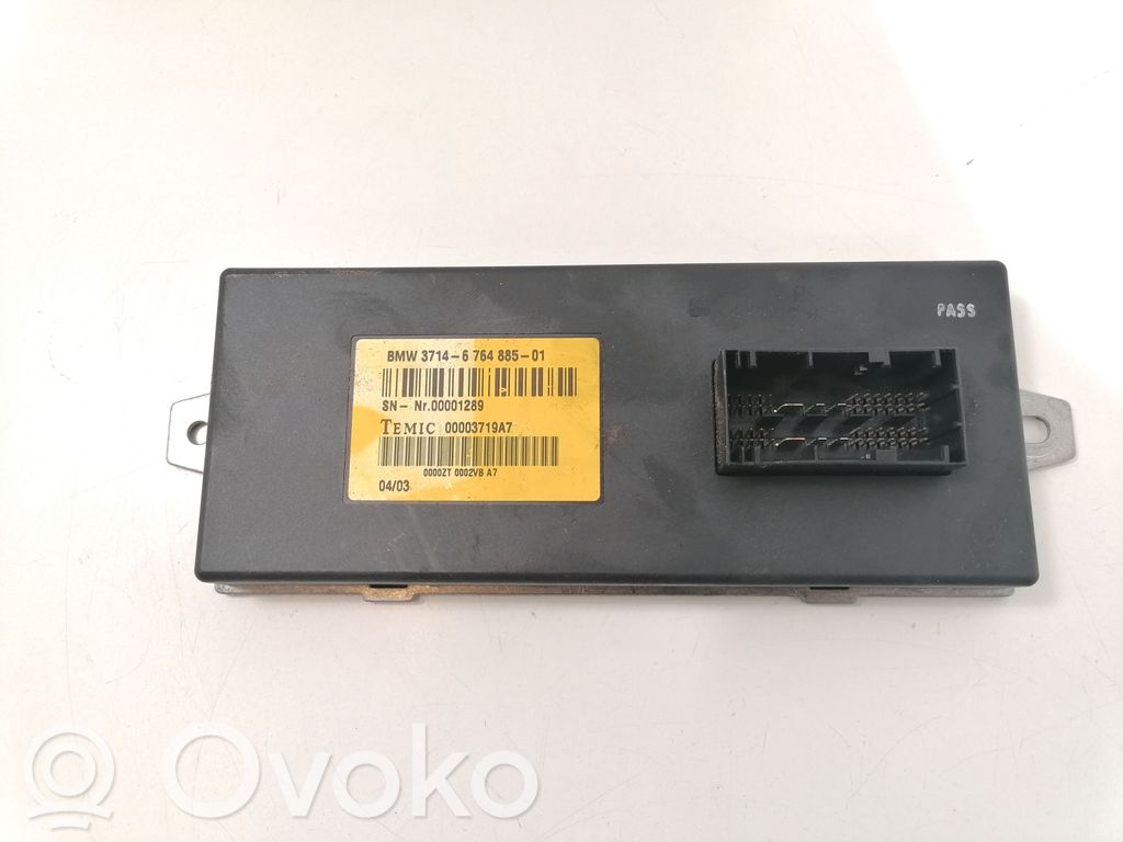 BMW 5 E60 E61 Maitinimo valdymo blokas 