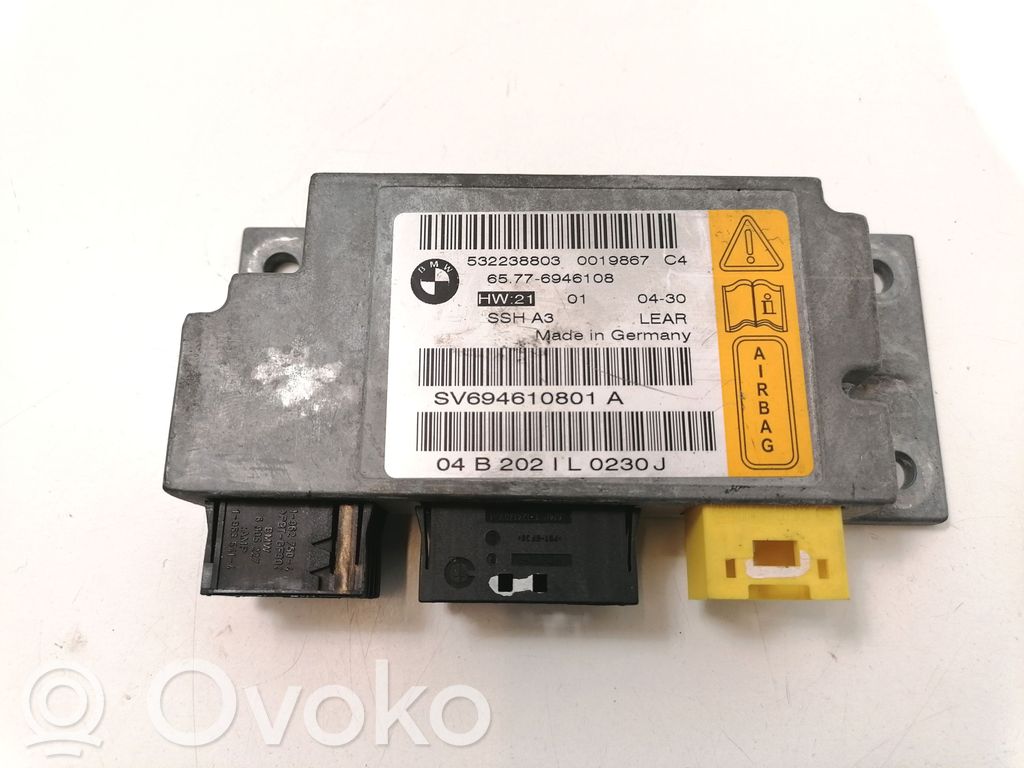 Airbag control unit/module   65776946108