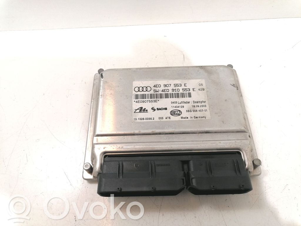 Audi A8 S8 D3 4E Suspension control unit/module 