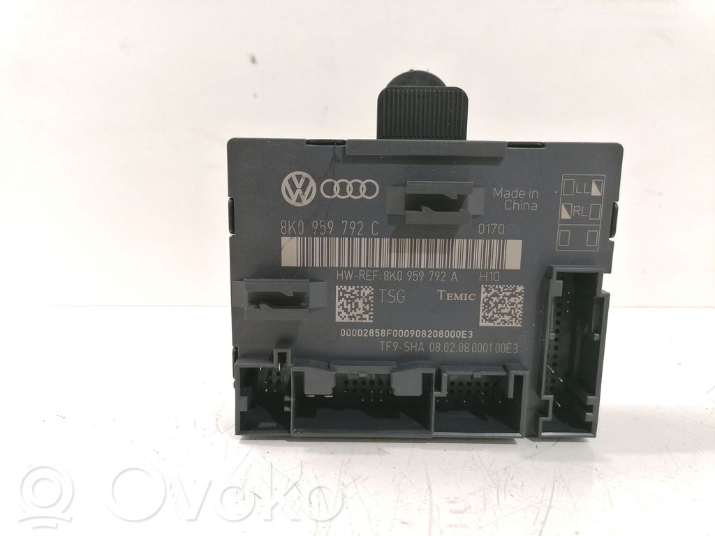 Audi A4 S4 B8 8K Door control unit/module 