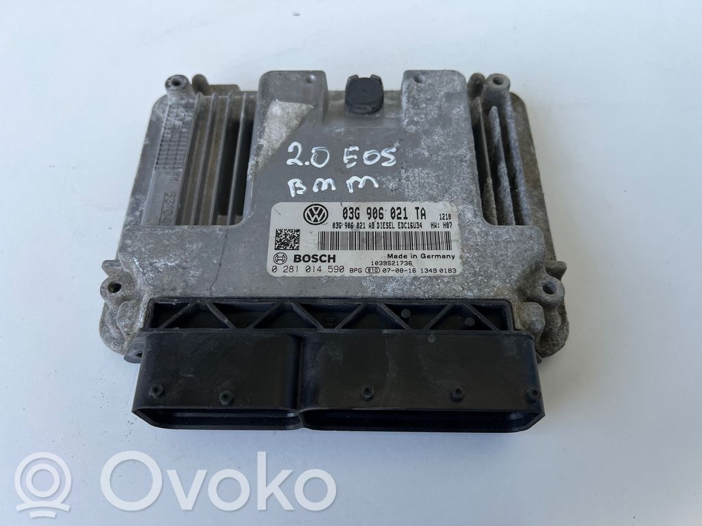 Volkswagen Eos Engine control unit/module 