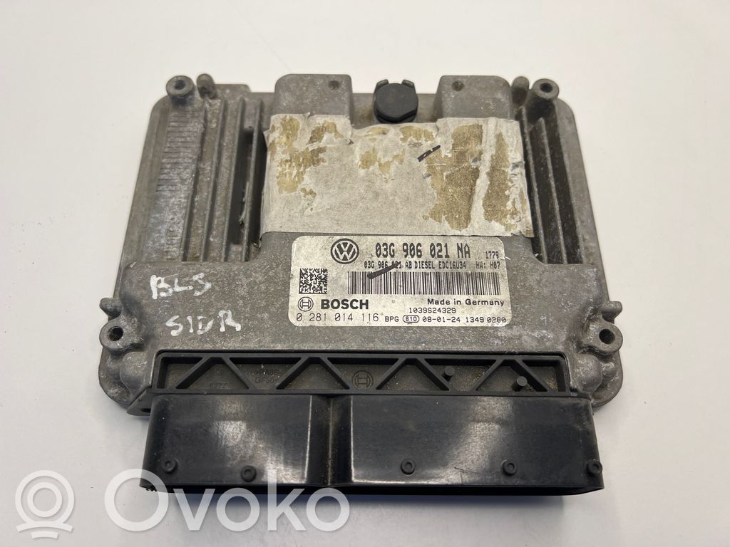 Volkswagen Caddy Engine control unit/module 