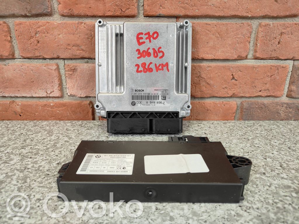 BMW X5 E70 Engine control unit/module 