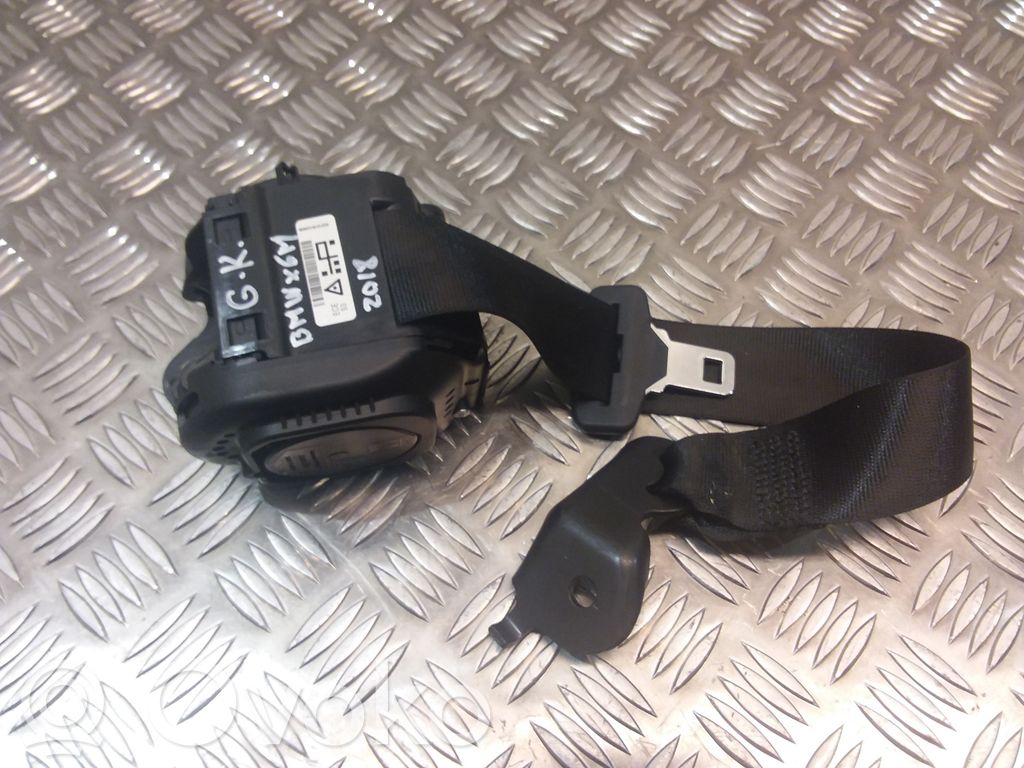 BMW X6 F16 Rear seatbelt 