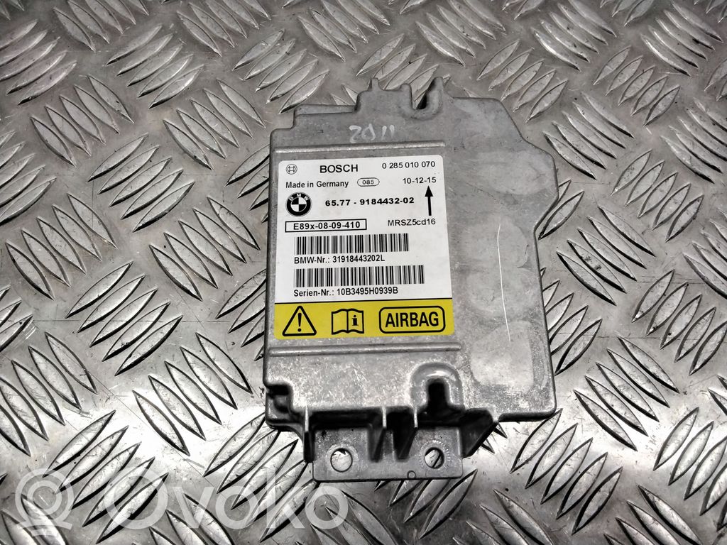 BMW 3 E90 E91 Module de contrôle airbag 