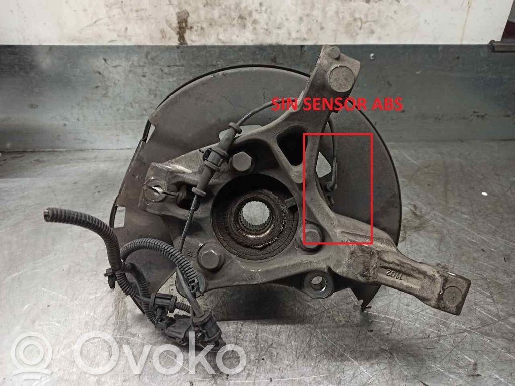 Opel Astra H Zwrotnica koła przedniego 