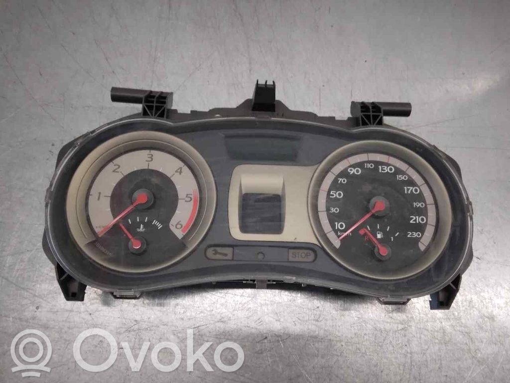 Renault Clio III Speedometer (instrument cluster) 