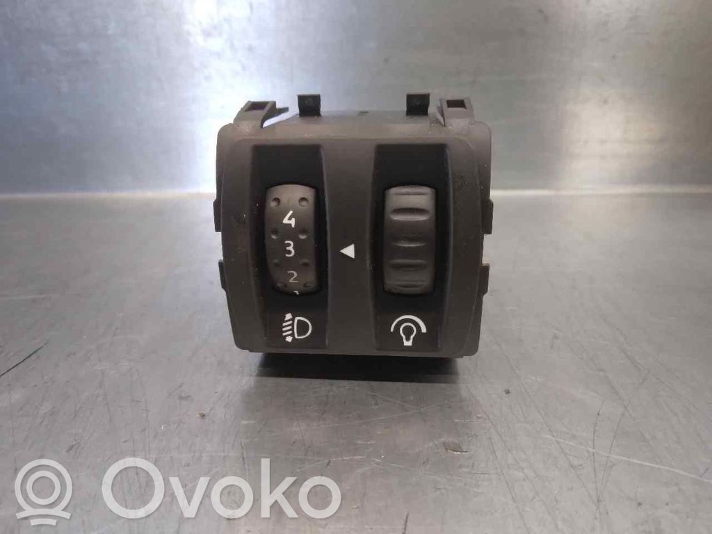 Renault Fluence Panel lighting control switch 