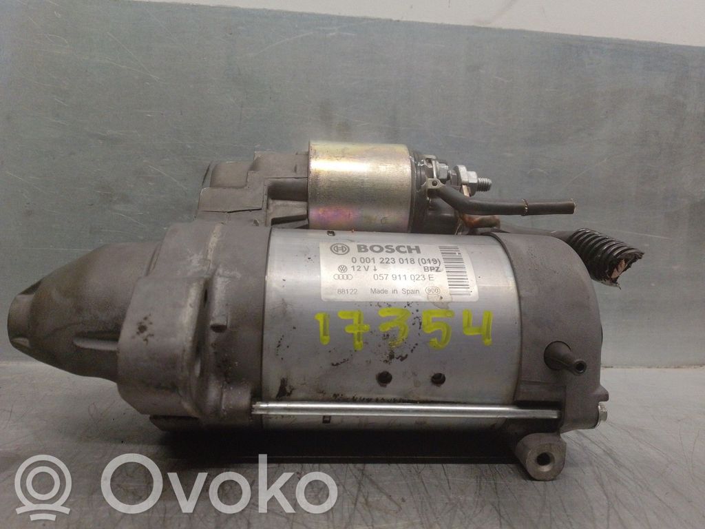 Rozrusznik   057911023E,0001223018,BOSCH
