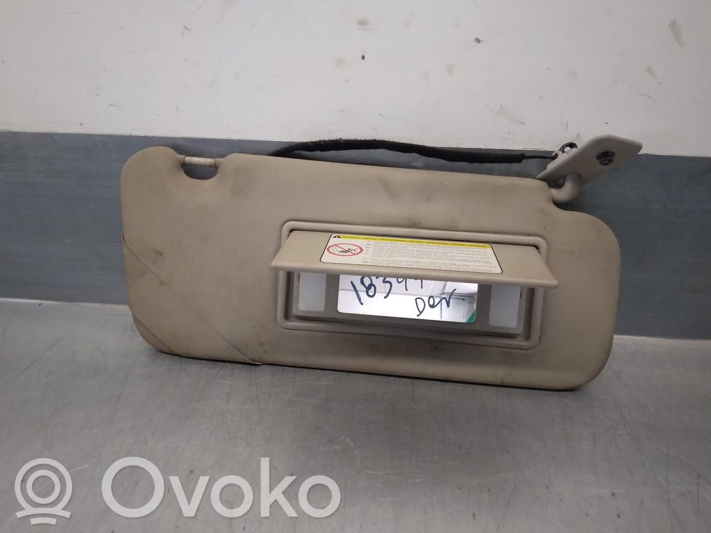 Citroen C5 Sun visor 