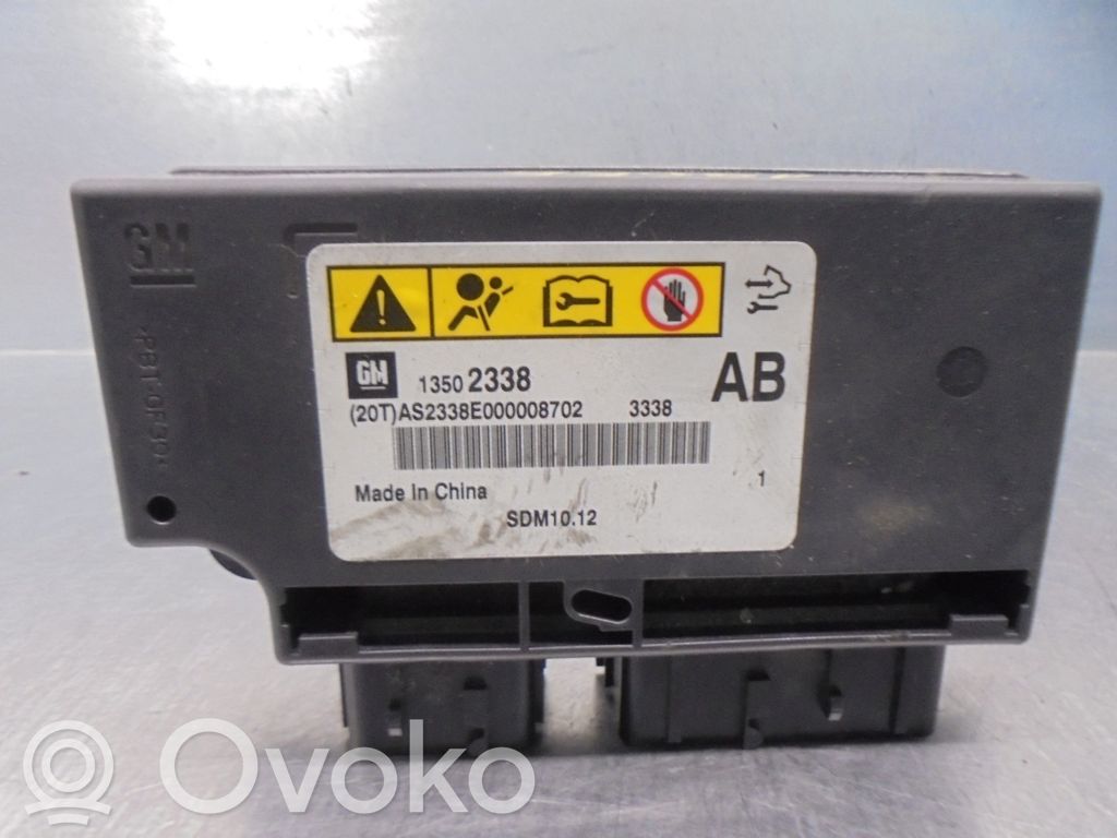 Chevrolet Cruze Airbag control unit/module 
