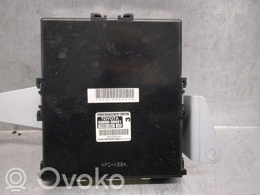 Toyota Yaris Other control units/modules 