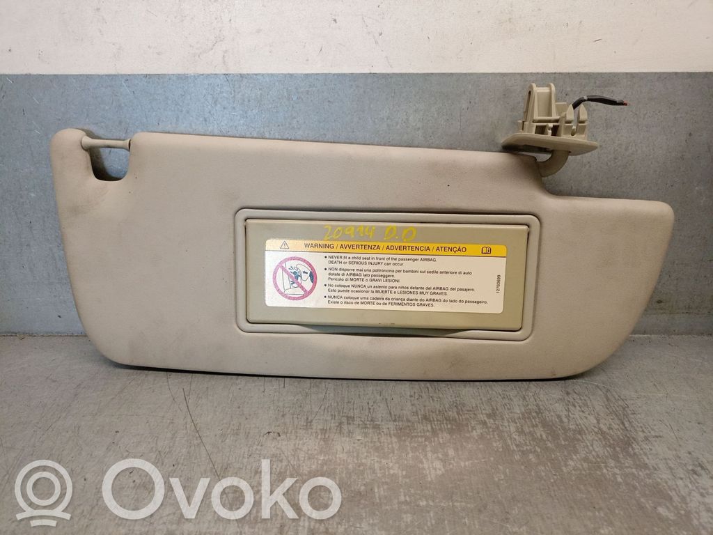 Saab 9-3 Ver2 Sun visor 
