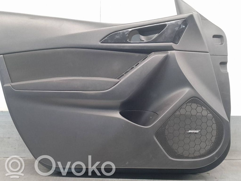 Mazda 3 III Front door card panel trim 