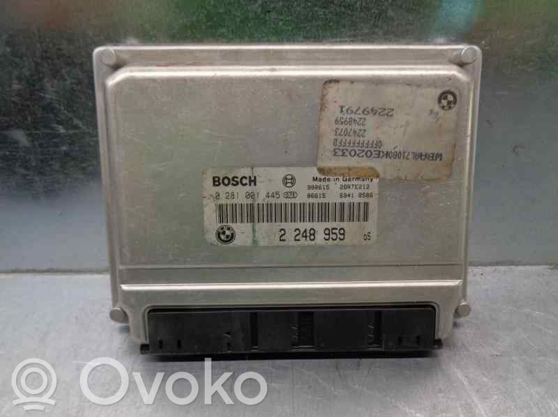 Engine control unit/module   2248959,0281001445,BOSCH
