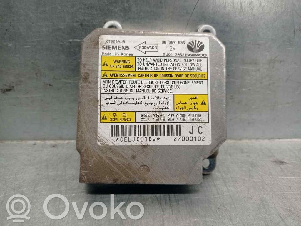 Daewoo Lanos Airbag control unit/module 