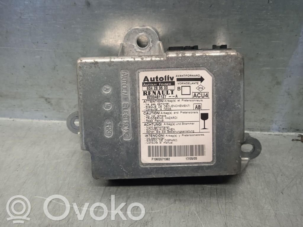Renault Megane II Airbag control unit/module 
