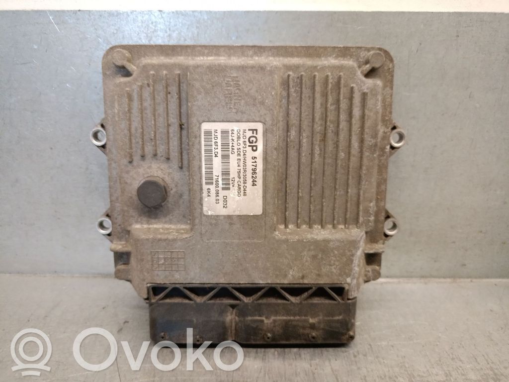 Fiat Doblo Unitate/modul de control motor 