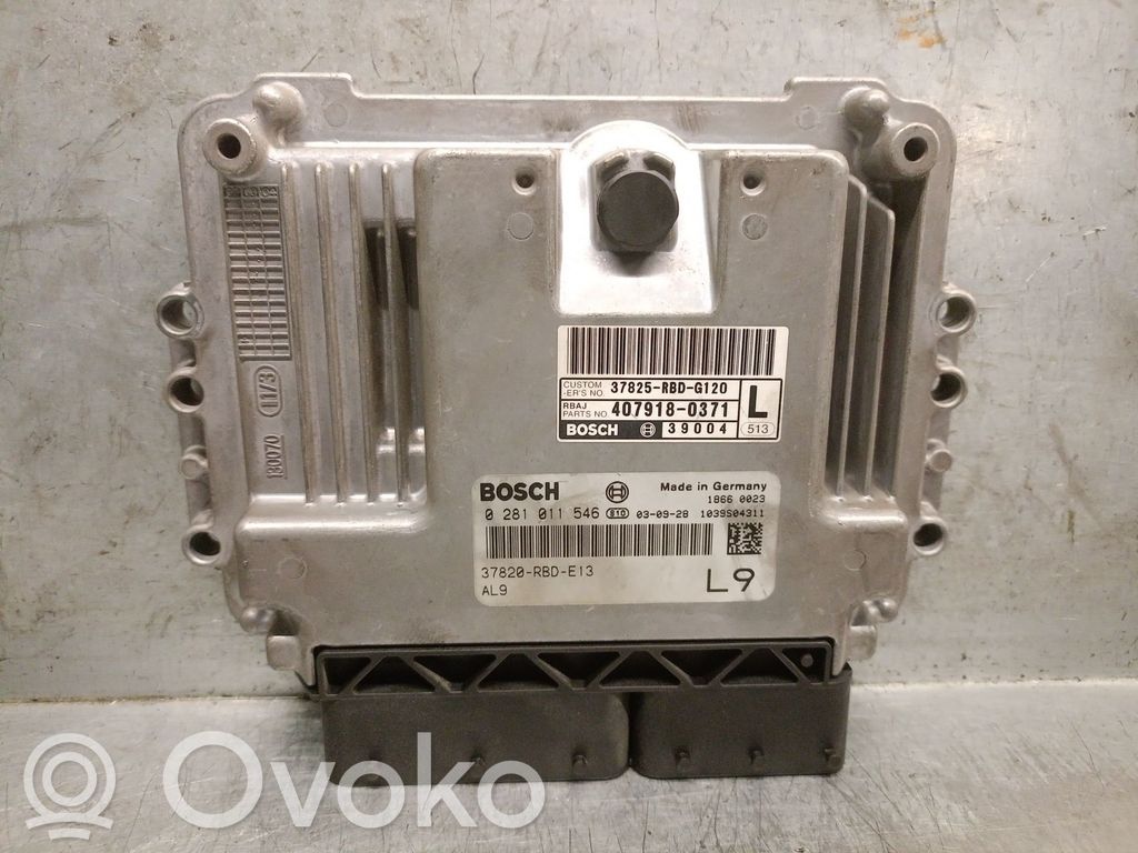 Honda Accord Engine control unit/module 