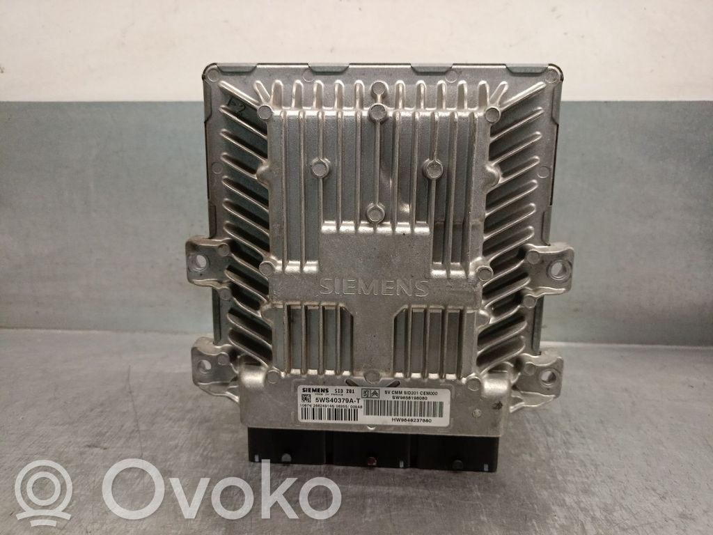 Engine control unit/module   9658198080,5WS40379ATSIEMENS
