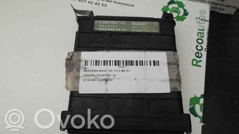Mercedes-Benz 190 W201 Engine control unit/module 
