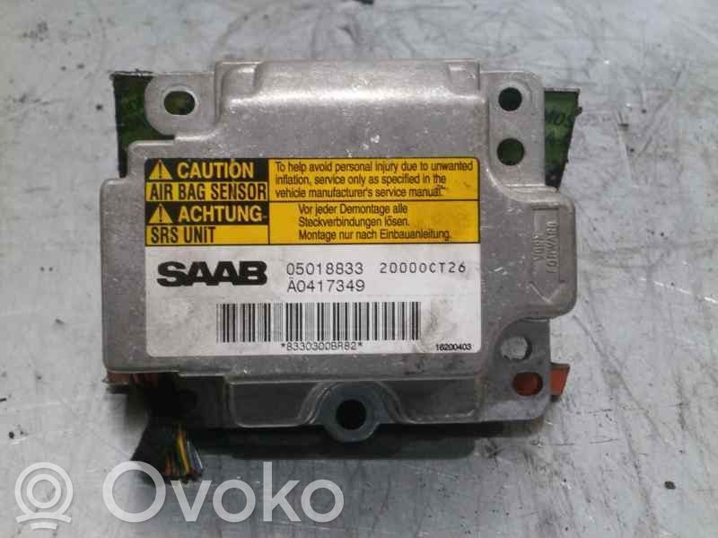 Saab 9-3 Ver1 Centralina/modulo airbag 