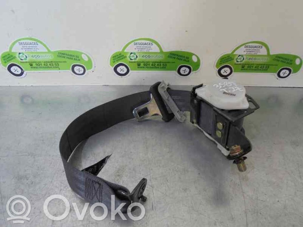 Ceinture de sécurité arrière