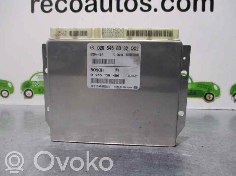 Mercedes-Benz A W168 Unidad de control/módulo del ABS 