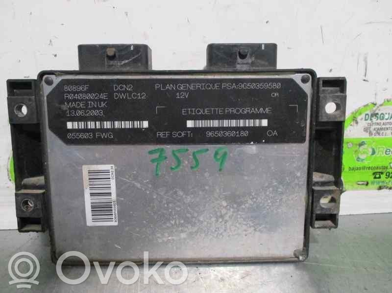Citroen Berlingo Engine control unit/module 