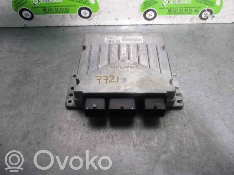 Engine control unit/module   9646529680,5WS40022F,SIEMENS