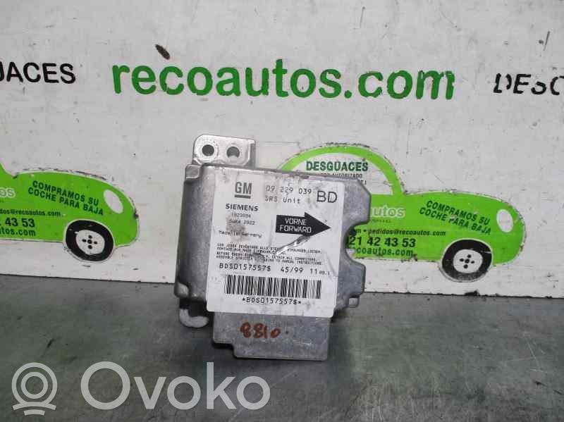 Centralina/modulo airbag   09229039