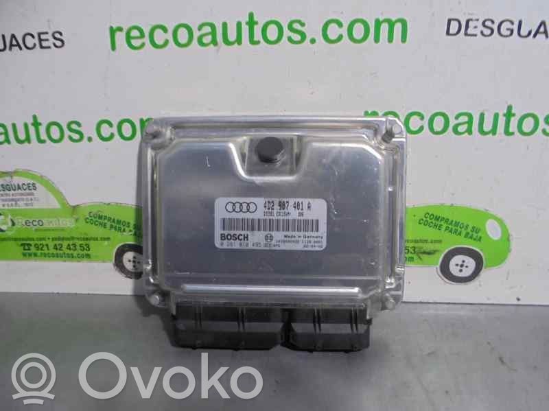 Engine control unit/module   4B2907401A,0281010495,BOSCH