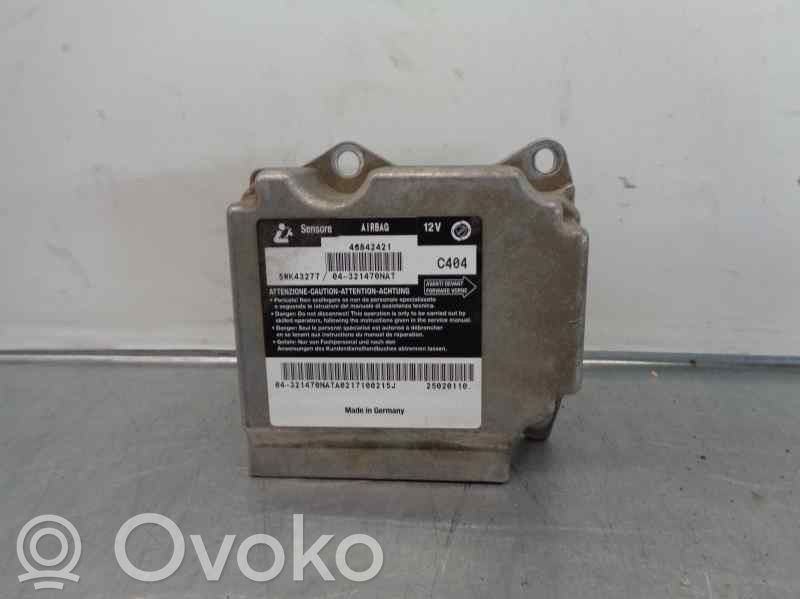 Centralina/modulo airbag   46842421