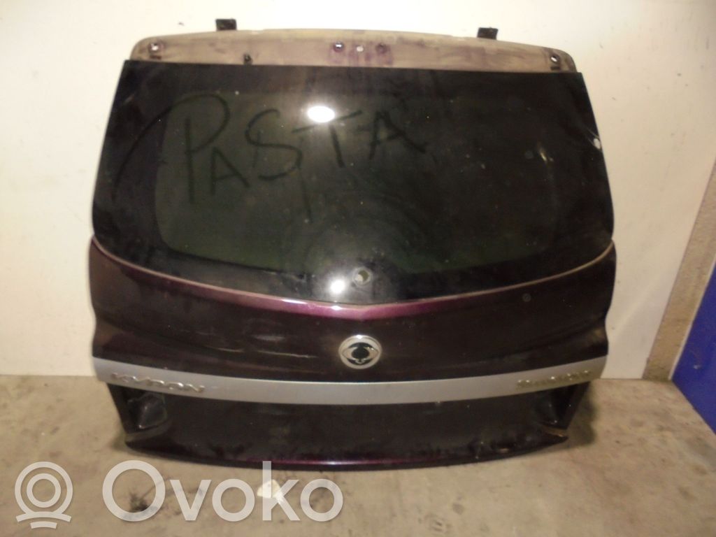SsangYong Kyron Puerta del maletero/compartimento de carga 