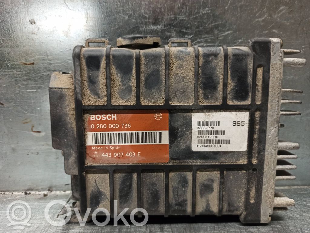 Engine control unit/module   0280000736,BOSCH