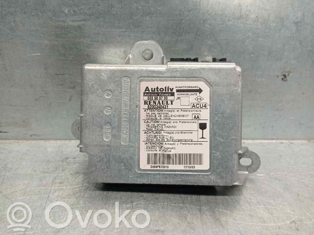 Renault Scenic I Unitate/modul de comandă airbaguri 