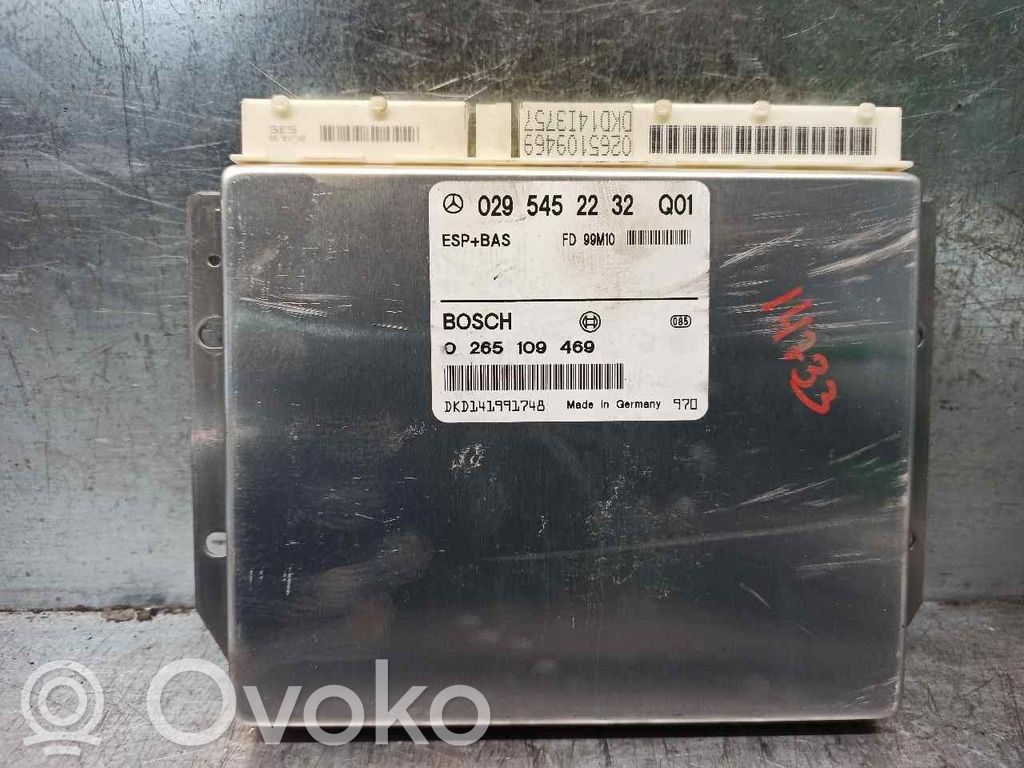 Mercedes-Benz E W210 Centralina scatola del differenziale