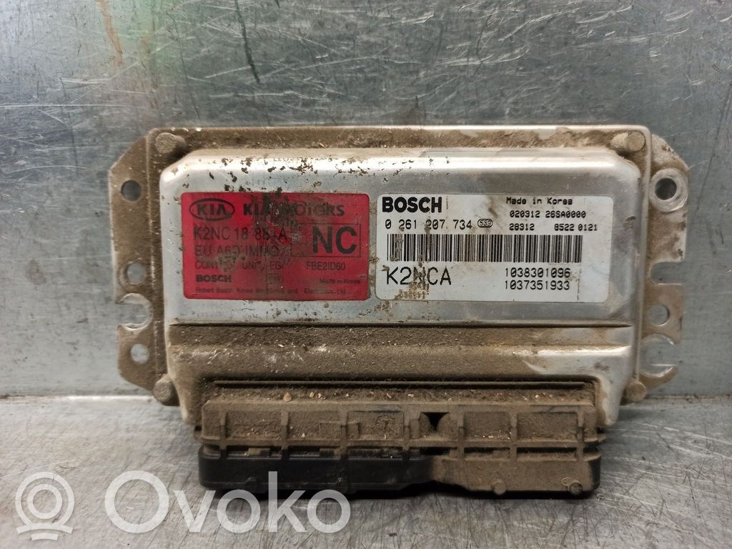 KIA Shuma Engine control unit/module 