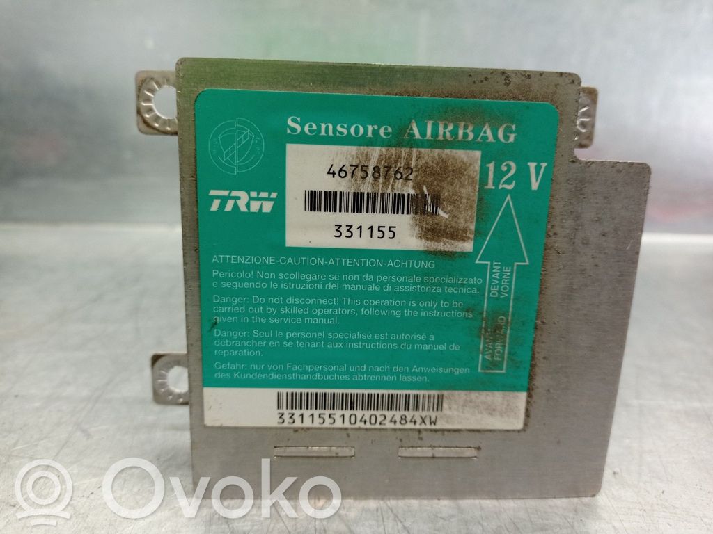 Fiat Punto (188) Блок управления надувных подушек 