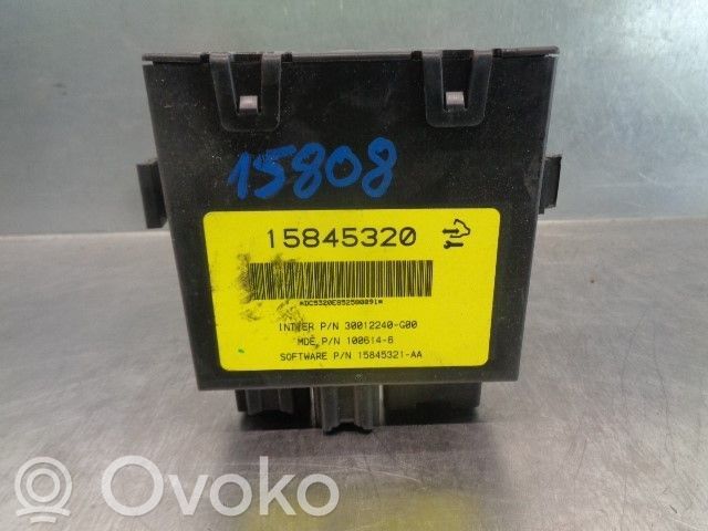 Inne komputery / moduły / sterowniki   15845320,15845321AA