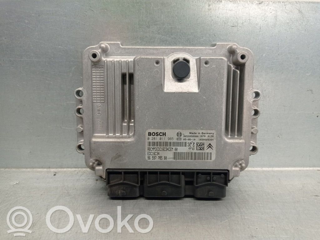 Citroen C3 Engine control unit/module 