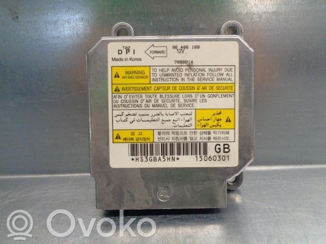 Daewoo Kalos Airbag control unit/module 